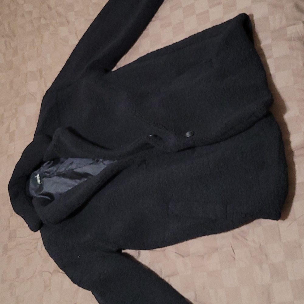 Collectionb New York Black Faux Fur Jacket